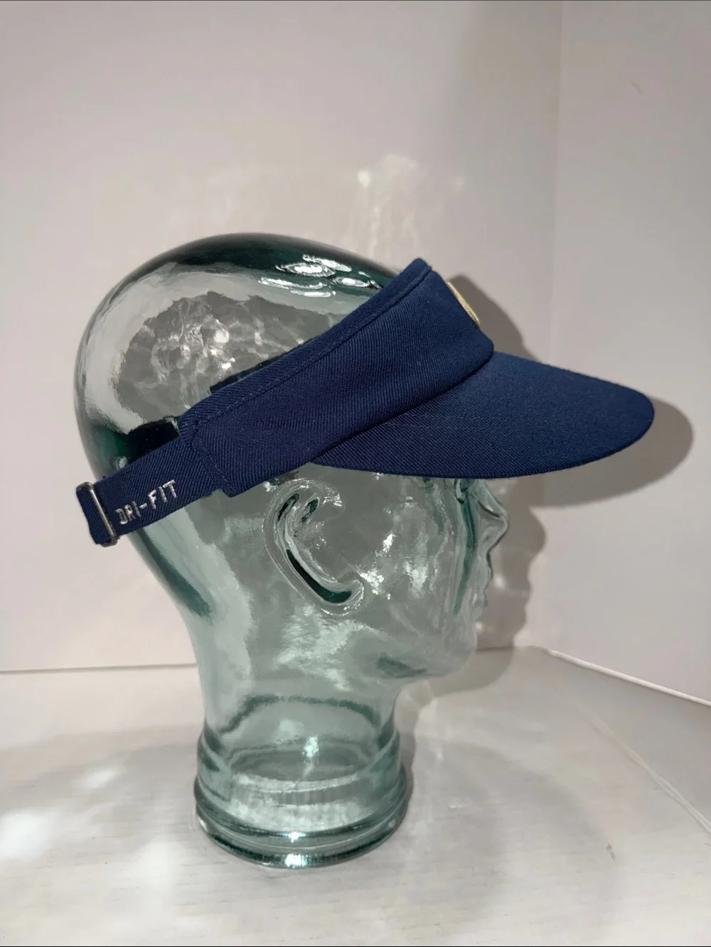 Nike Navy Visor with Gold GT Logo